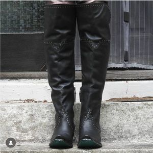 SIZE 7.5 New with box black over the knee Lane boots 🖤